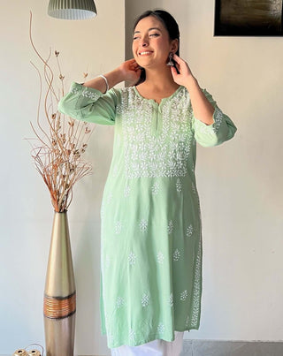 Falak Rayon Cotton Kurta