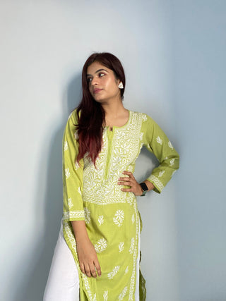 Misbah Straight Cotton Kurti