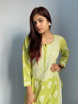 Misbah Straight Cotton Kurti